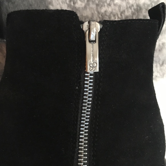 Jessica Simpson Kesaria Suede Ankle Boots - Picture 5 of 6